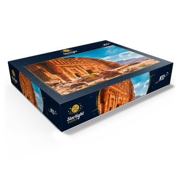 Beauty of rocks and ancient architecture in Petra, Jordan 100 Jigsaw Puzzle box view1
