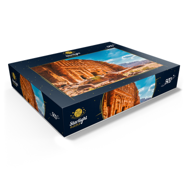 Beauty of rocks and ancient architecture in Petra, Jordan 500 Jigsaw Puzzle box view1
