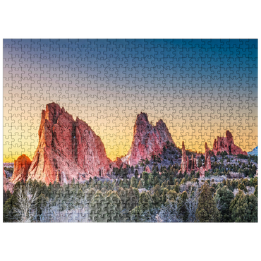 puzzleplate Garden of the Gods, Colorado Springs, Colorado, USA. 500 Jigsaw Puzzle