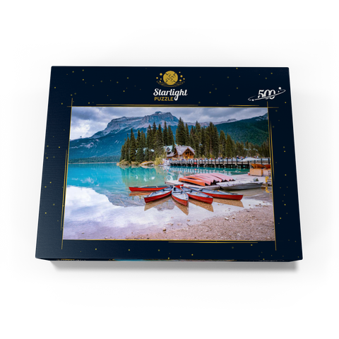 Emerald Lake Yoho National Park Canada British Columbia 500 Jigsaw Puzzle box view1