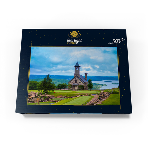 Church on the top of the rock in Branson Missouri 500 Jigsaw Puzzle box view1