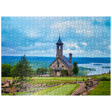 puzzleplate Church on the top of the rock in Branson Missouri 500 Jigsaw Puzzle