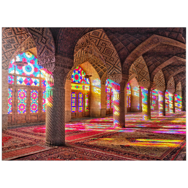 puzzleplate Nasir al-Mulk Mosque in Shiraz, Iran 1000 Jigsaw Puzzle
