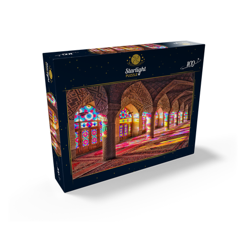 Nasir al-Mulk Mosque in Shiraz, Iran 100 Jigsaw Puzzle box view1