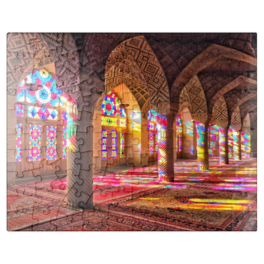 puzzleplate Nasir al-Mulk Mosque in Shiraz, Iran 100 Jigsaw Puzzle