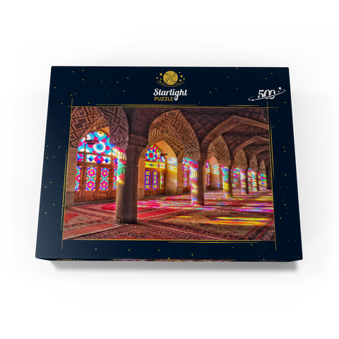 Nasir al-Mulk Mosque in Shiraz, Iran 500 Jigsaw Puzzle box view1