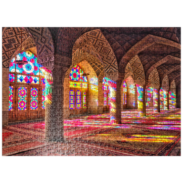 puzzleplate Nasir al-Mulk Mosque in Shiraz, Iran 500 Jigsaw Puzzle