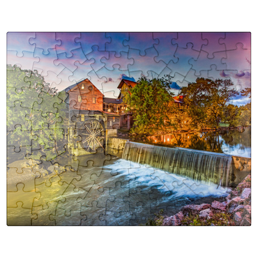 puzzleplate Pigeon Forge Tennessee TN Old Mill. 100 Jigsaw Puzzle