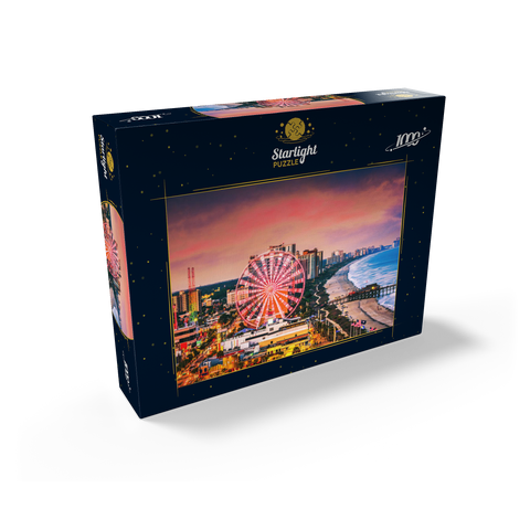 Myrtle Beach, South Carolina, USA City skyline. 1000 Jigsaw Puzzle box view1