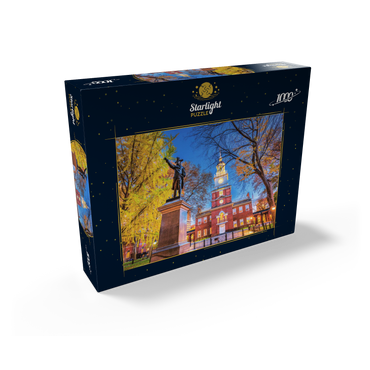 Independence Hall in Philadelphia, Pennsylvania, USA. 1000 Jigsaw Puzzle box view1