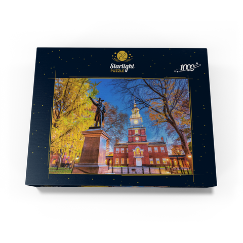Independence Hall in Philadelphia, Pennsylvania, USA. 1000 Jigsaw Puzzle box view1