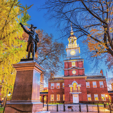Independence Hall in Philadelphia, Pennsylvania, USA. 1000 Jigsaw Puzzle 3D Modell