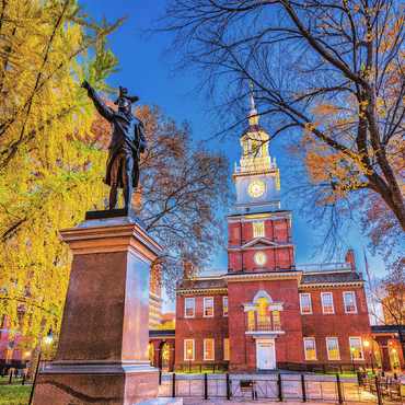 Independence Hall in Philadelphia, Pennsylvania, USA. 100 Jigsaw Puzzle 3D Modell