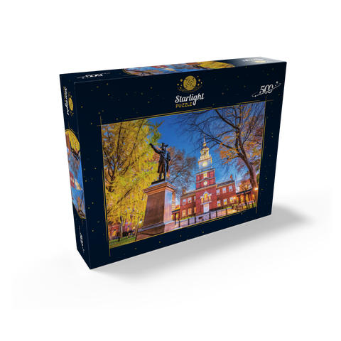 Independence Hall in Philadelphia, Pennsylvania, USA. 500 Jigsaw Puzzle box view1