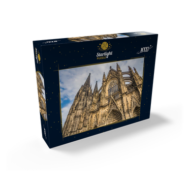 Cologne Cathedral, monument of German Catholicism and Gothic architecture in Cologne. 1000 Jigsaw Puzzle box view1