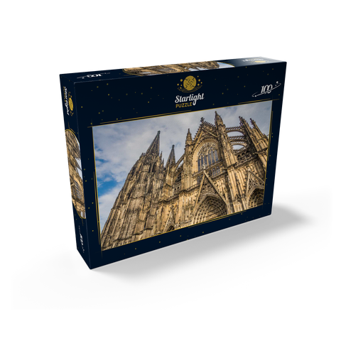 Cologne Cathedral, monument of German Catholicism and Gothic architecture in Cologne. 100 Jigsaw Puzzle box view1