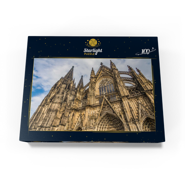 Cologne Cathedral, monument of German Catholicism and Gothic architecture in Cologne. 100 Jigsaw Puzzle box view1