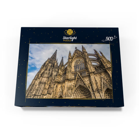 Cologne Cathedral, monument of German Catholicism and Gothic architecture in Cologne. 500 Jigsaw Puzzle box view1