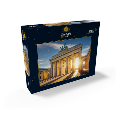 the famous Brandenburg Gate in Berlin, Germany 1000 Jigsaw Puzzle box view1
