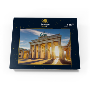 the famous Brandenburg Gate in Berlin, Germany 1000 Jigsaw Puzzle box view1