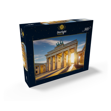 the famous Brandenburg Gate in Berlin, Germany 500 Jigsaw Puzzle box view1