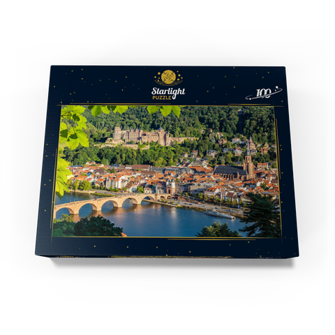 View of Heidelberg in summer, Germany 100 Jigsaw Puzzle box view1