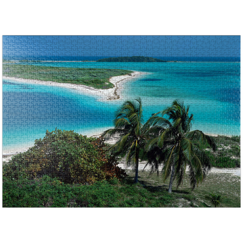 puzzleplate Dry Tortugas National Park, Florida Keys, Florida, USA 1000 Jigsaw Puzzle