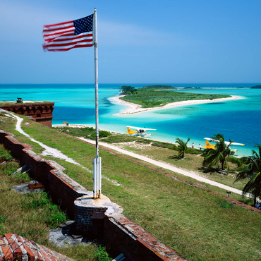 Fort Jefferson in Dry Tortugas National Park, Florida Keys, Florida, USA 500 Jigsaw Puzzle 3D Modell