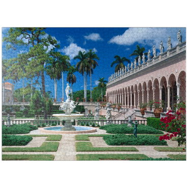 puzzleplate Inner courtyard of the Ringling Museum of Art in Sarasota, Florida, USA 1000 Jigsaw Puzzle