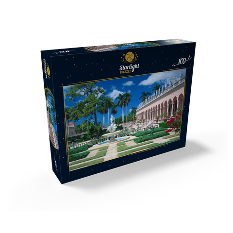 Inner courtyard of the Ringling Museum of Art in Sarasota, Florida, USA 100 Jigsaw Puzzle box view1