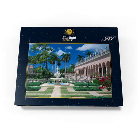 Inner courtyard of the Ringling Museum of Art in Sarasota, Florida, USA 500 Jigsaw Puzzle box view1