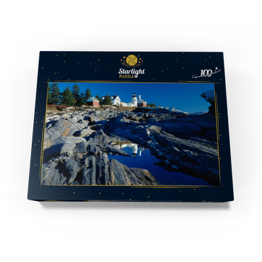 Lighthouse at Pemaquid Point, Maine, USA 100 Jigsaw Puzzle box view1