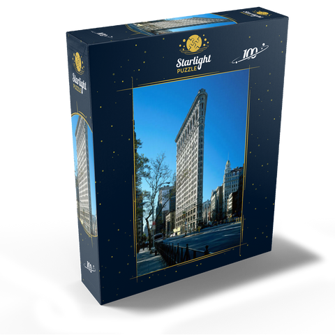 Flatiron Building on Fifth Avenue, Manhattan, New York City, New York, USA 100 Jigsaw Puzzle box view1