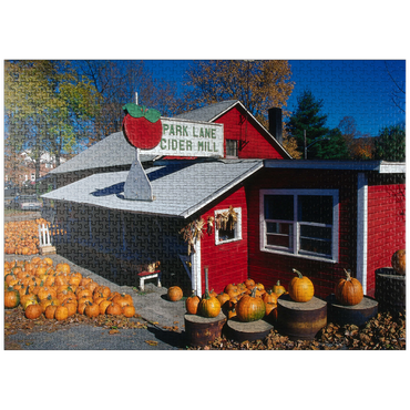 puzzleplate Vegetable store with pumpkins, Connecticut, USA 1000 Jigsaw Puzzle