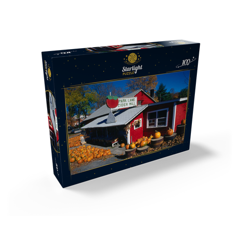Vegetable store with pumpkins, Connecticut, USA 100 Jigsaw Puzzle box view1