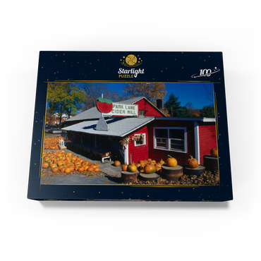 Vegetable store with pumpkins, Connecticut, USA 100 Jigsaw Puzzle box view1