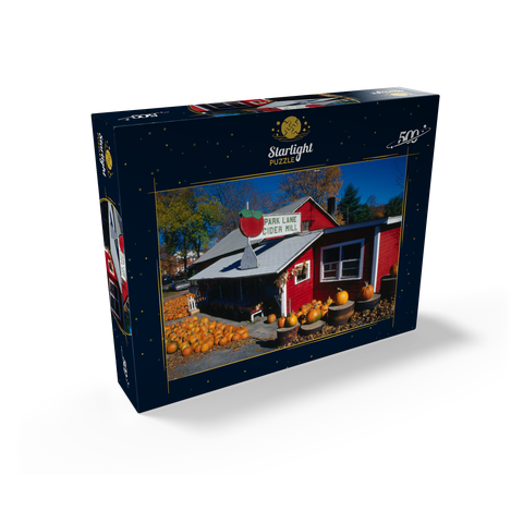 Vegetable store with pumpkins, Connecticut, USA 500 Jigsaw Puzzle box view1