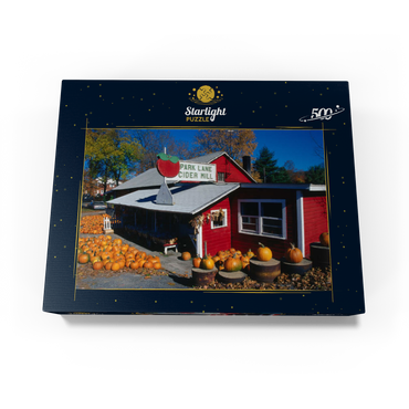 Vegetable store with pumpkins, Connecticut, USA 500 Jigsaw Puzzle box view1