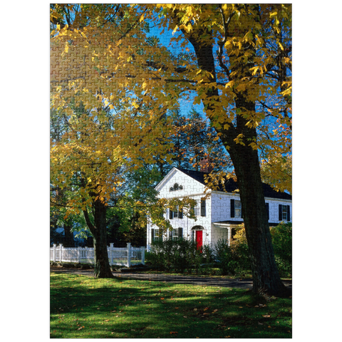 puzzleplate Country house in Litchfield, Connecticut, USA 1000 Jigsaw Puzzle