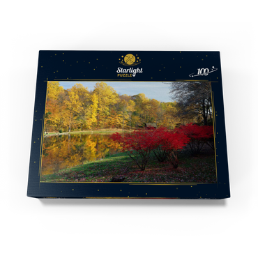 Autumn landscape near Ridgefield, Connecticut, USA 100 Jigsaw Puzzle box view1