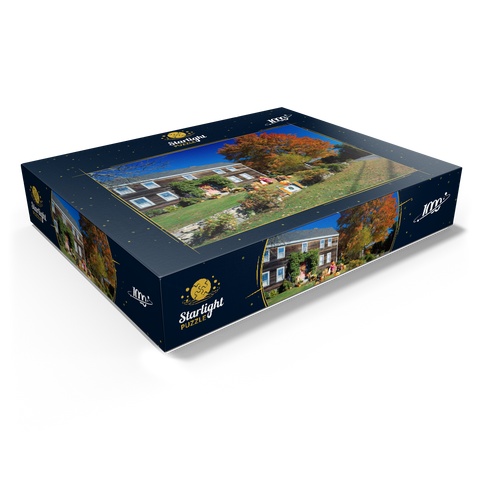 House with Halloween decoration, Maine, USA 1000 Jigsaw Puzzle box view1