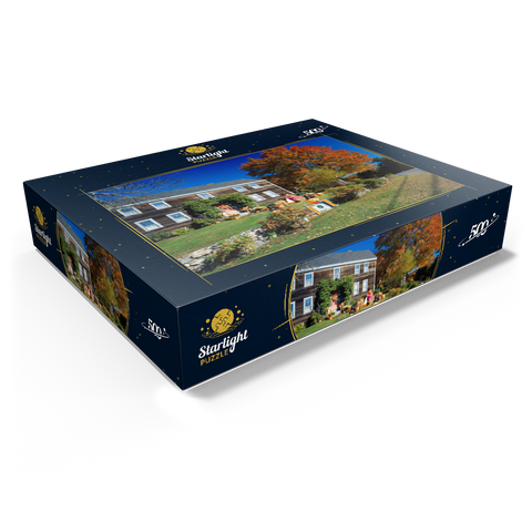 House with Halloween decoration, Maine, USA 500 Jigsaw Puzzle box view1