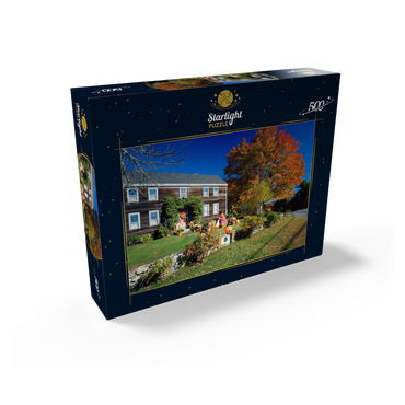 House with Halloween decoration, Maine, USA 500 Jigsaw Puzzle box view1