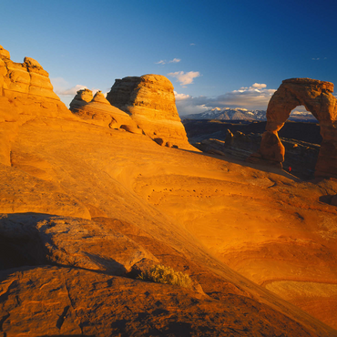 View of Delicate Arch, Arches National Park, Utah, USA 1000 Jigsaw Puzzle 3D Modell