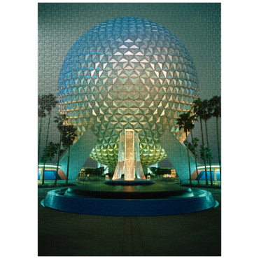 puzzleplate Spaceship Earth, Epcot Center 1000 Jigsaw Puzzle