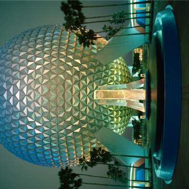 Spaceship Earth, Epcot Center 1000 Jigsaw Puzzle 3D Modell
