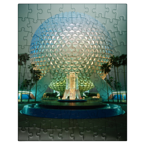 puzzleplate Spaceship Earth, Epcot Center 100 Jigsaw Puzzle