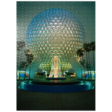 puzzleplate Spaceship Earth, Epcot Center 500 Jigsaw Puzzle