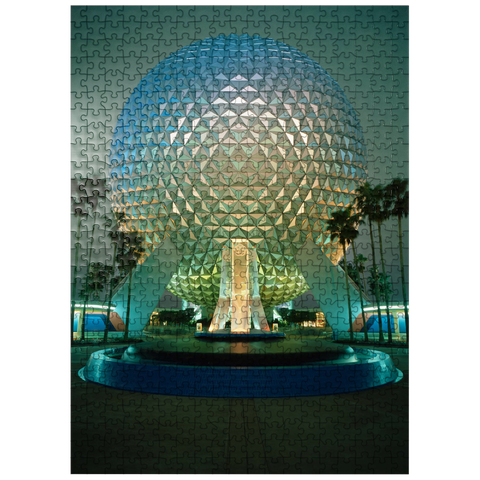 puzzleplate Spaceship Earth, Epcot Center 500 Jigsaw Puzzle