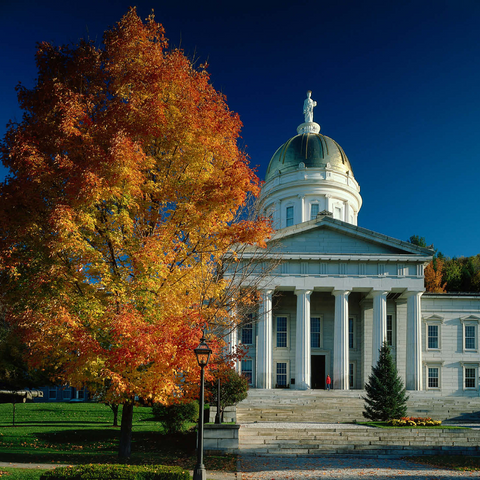 State House, Montpelier, Vermont, USA 1000 Jigsaw Puzzle 3D Modell
